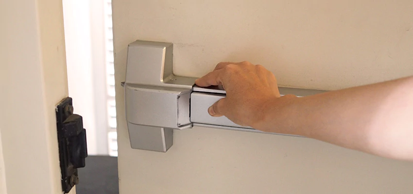 Roller Gate Panic Bar Installation in Fontana, California
